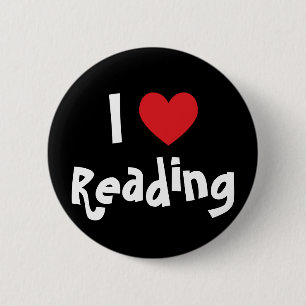 I Kärlek Reading Knapp