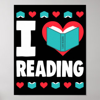 I Kärlek Reading Poster