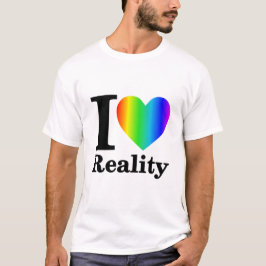 I Kärlek Reality Rainbow T-Shirt