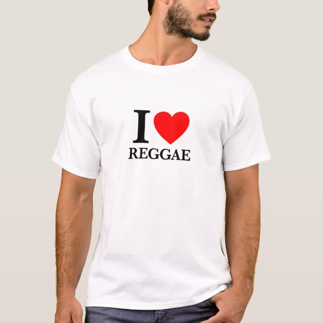 I Kärlek Reggae Tröja (Framsida)