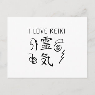 I Kärlek Reiki   Esotericism Reiki Master Gifts Vykort
