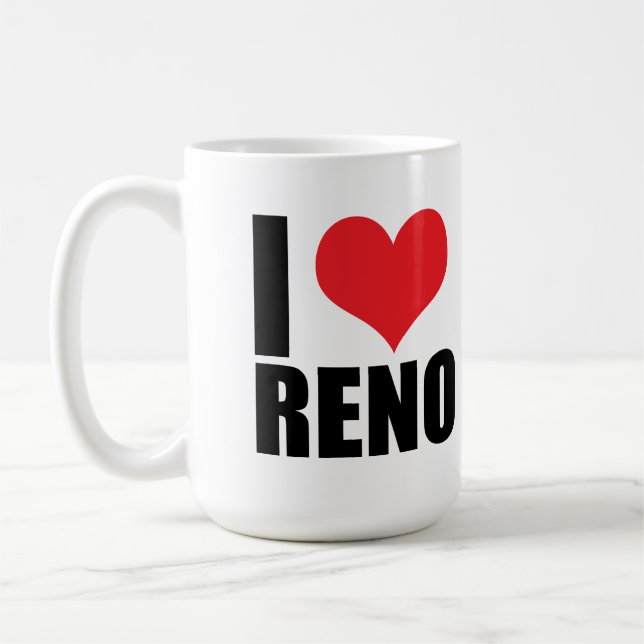 I kärlek Reno Kaffemugg (Vänster)