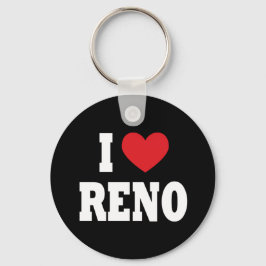 I Kärlek Reno Keychain Nyckelring