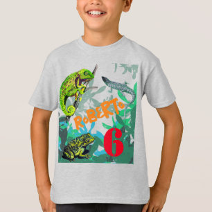 I kärlek reptiles-födelsedagen! T-Shirt