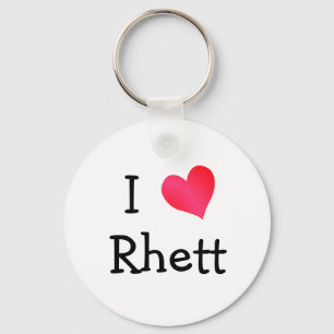 I Kärlek Rhett Nyckelring