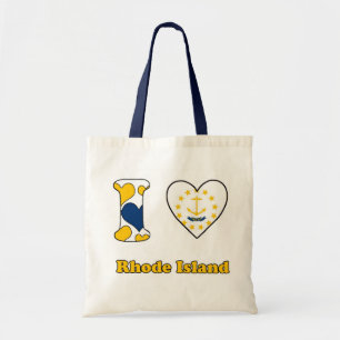 I KÄRLEK RHODE ISLAND TYGKASSE