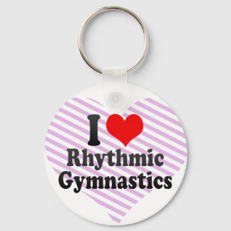 I kärlek Rhythmic Gymnastics Nyckelring