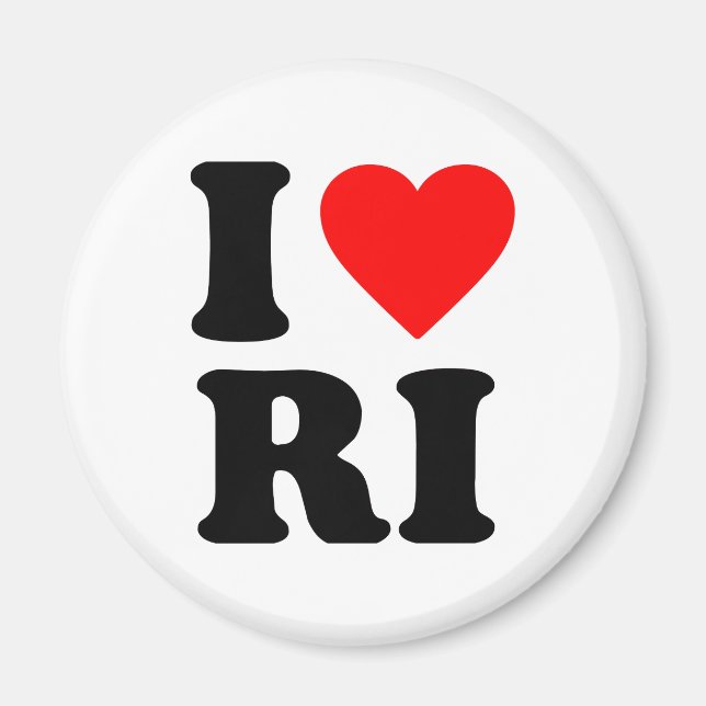 I KÄRLEK RI MAGNET (Framsidan)