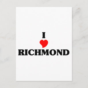 I kärlek Richmond Vykort