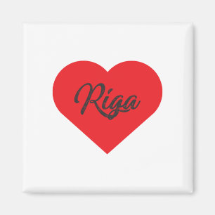 I Kärlek Riga - Lettland Magnet