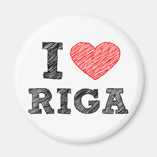 I Kärlek Riga Magnet