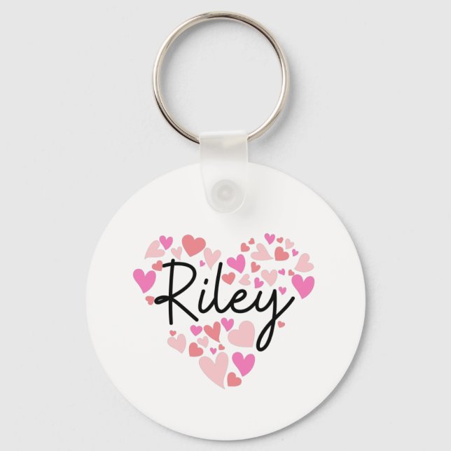I kärlek Riley Nyckelring (Framsida)