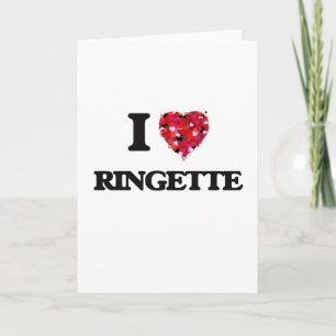 I Kärlek Ringette Kort
