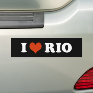 I Kärlek Rio Bildekal