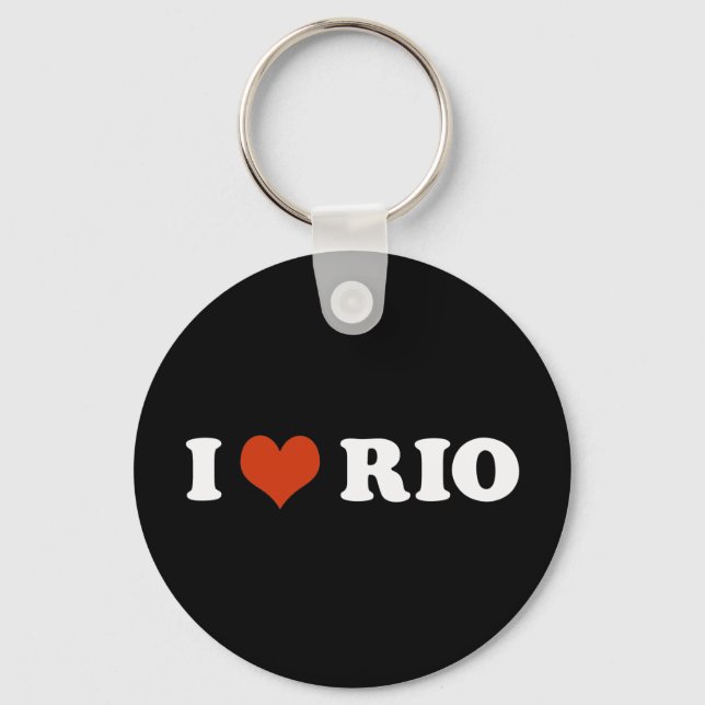 I kärlek Rio de Janeiro Nyckelring (Framsida)
