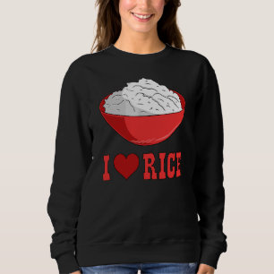 I Kärlek Ris japansk mat T Shirt