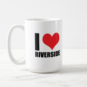 I kärlek Riverside Kaffemugg