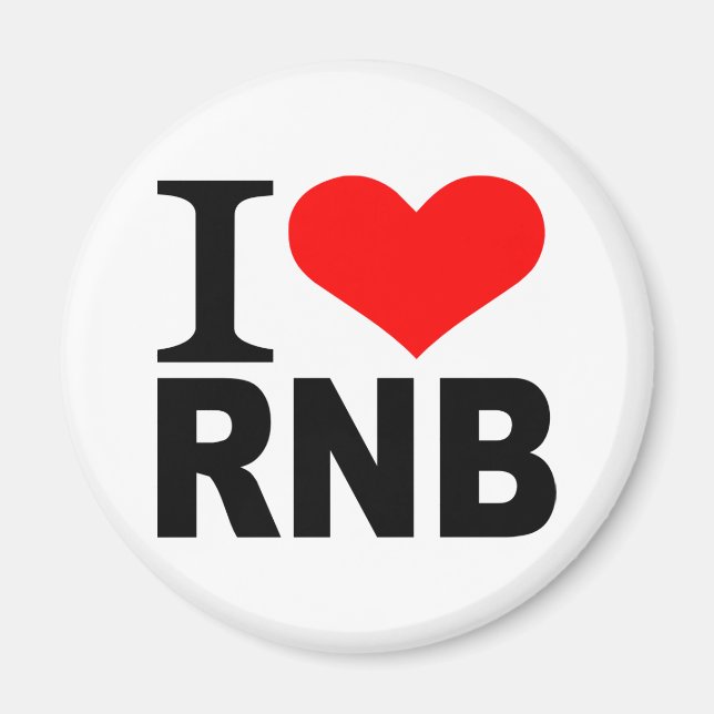 I kärlek RnB Magnet (Framsidan)