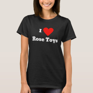 I kärlek ro leksak med hjärta t shirt