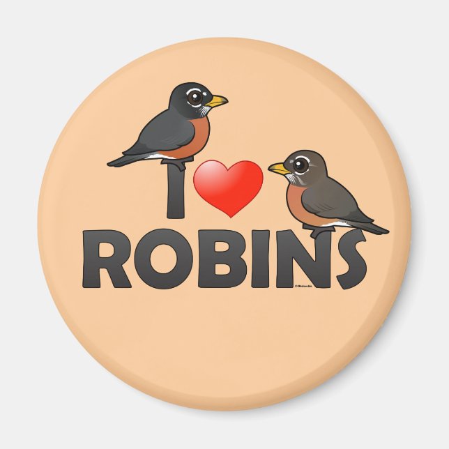 I Kärlek Robins Magnet (Framsidan)