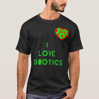 I KÄRLEK ROBOTICS HEART T SHIRT