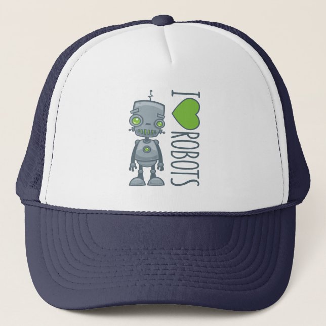 I Kärlek Robots Keps (Framsida)