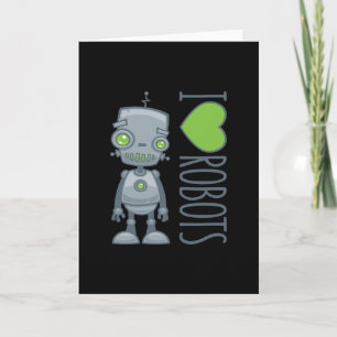 I Kärlek Robots Kort