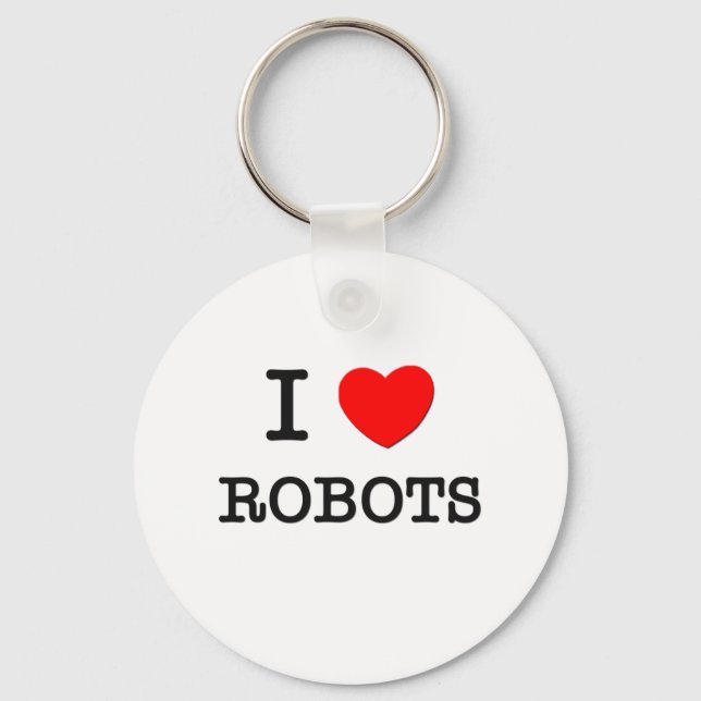 I KÄRLEK ROBOTS NYCKELRING (Framsida)