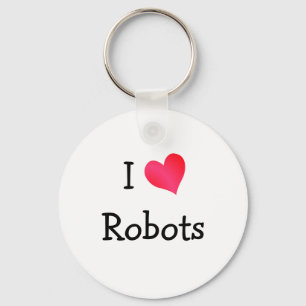 I Kärlek Robots Nyckelring