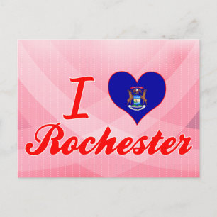 I Kärlek Rochester, Michigan Vykort
