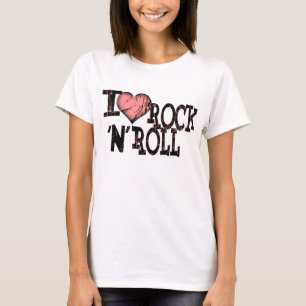 I KÄRLEK ROCK AND ROLL T-SHIRT
