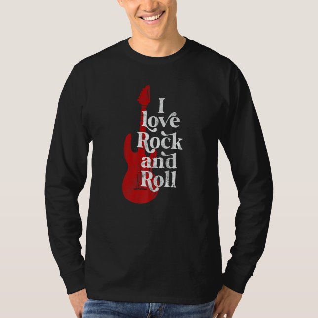 I KÄRLEK ROCK AND ROLL T SHIRT (Framsida)