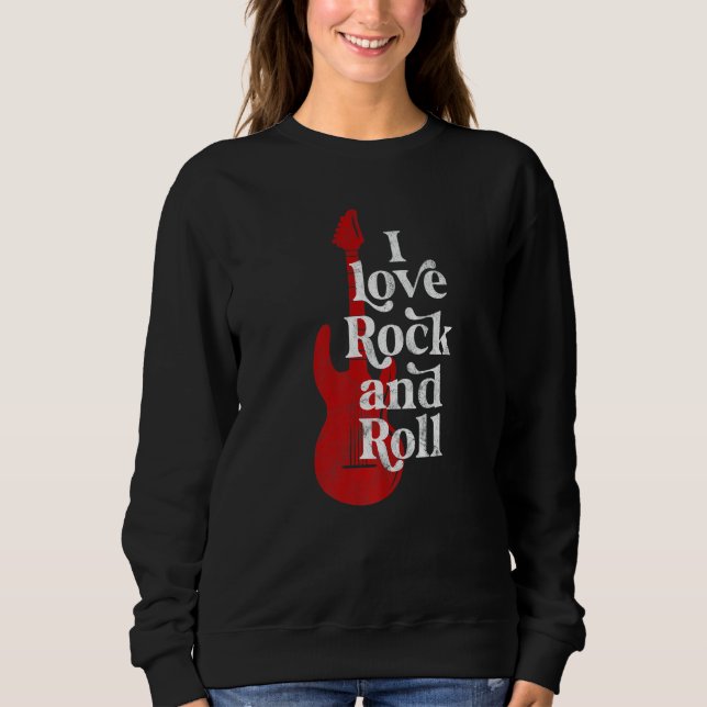 I KÄRLEK ROCK AND ROLL T SHIRT (Framsida)
