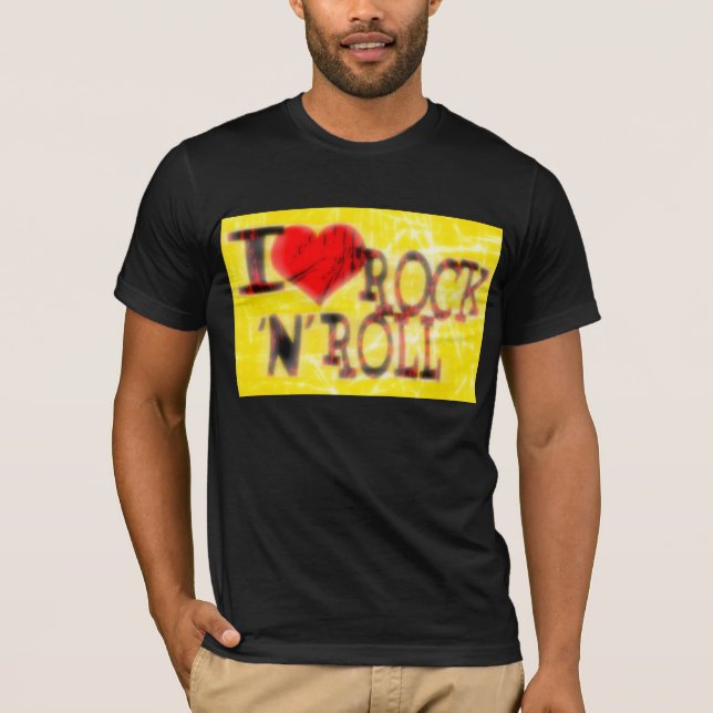 I KÄRLEK ROCK AND ROLL TEE SHIRT (Framsida)