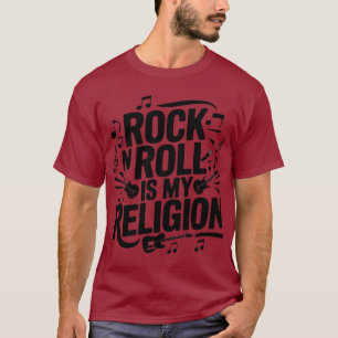 I kärlek rock musik T-Shirt