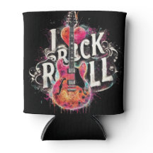 I Kärlek Rock N Roll Electric Guitar Painting