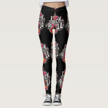 I Kärlek Rock N Roll Electric Guitar Painting