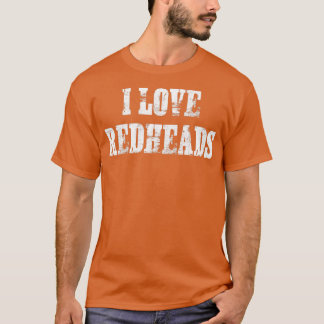 I KÄRLEK RÖDHÅRIG 1 T SHIRT
