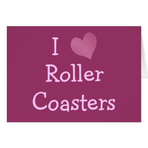 I Kärlek Roller Underlägg Hälsningskort