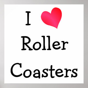 I Kärlek Roller Underlägg Poster