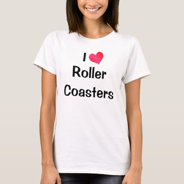 I Kärlek Roller Underlägg T-shirt (Framsida)
