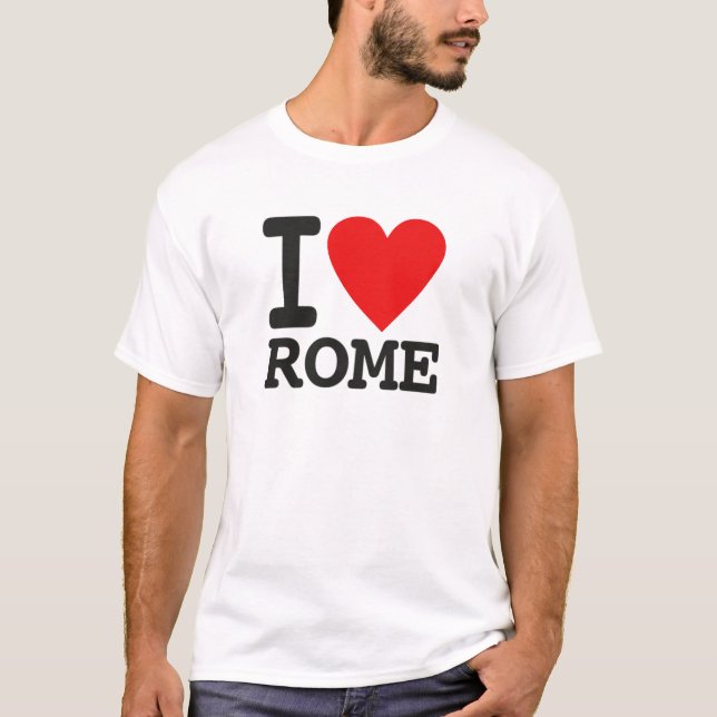 I kärlek Rom T-shirt (Framsida)