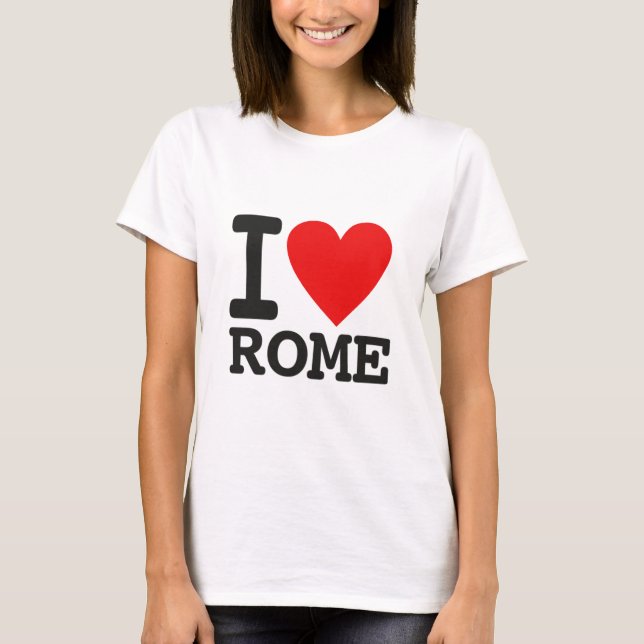 I kärlek Rom Tee (Framsida)