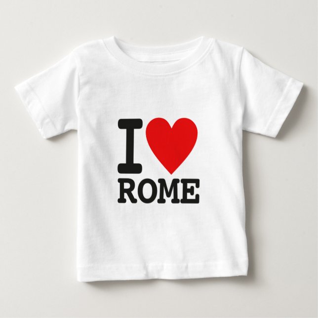 I kärlek Rom Tee Shirt (Framsida)