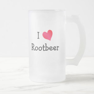 I Kärlek Rootber Frostat Ölglas
