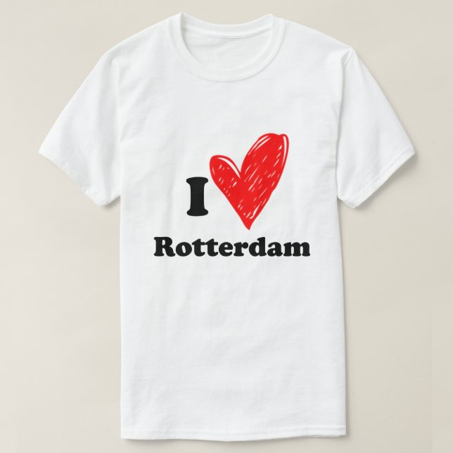 I kärlek Rotterdam T Shirt (Design framsida)