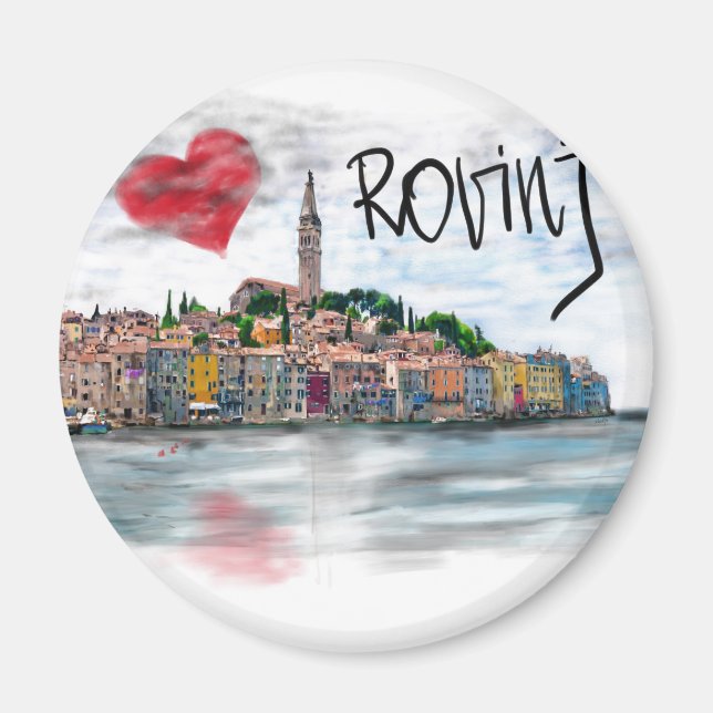 I kärlek Rovinj Magnet (Framsidan)