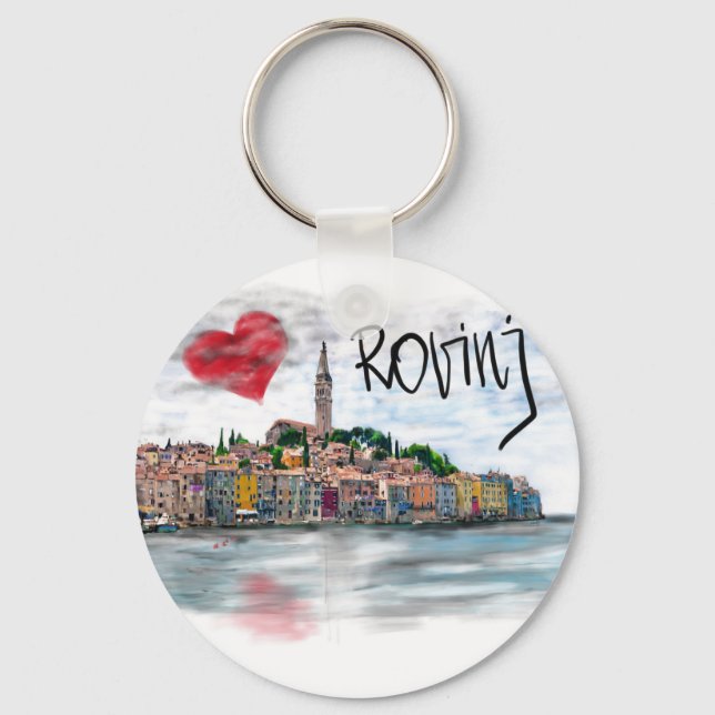 I kärlek Rovinj Nyckelring (Framsida)