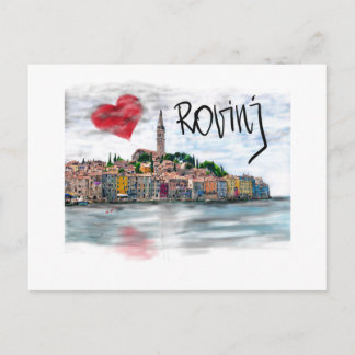 I kärlek Rovinj Vykort
