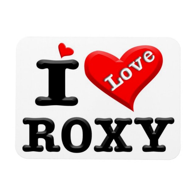 I KÄRLEK ROXY MAGNET (Horisontell)